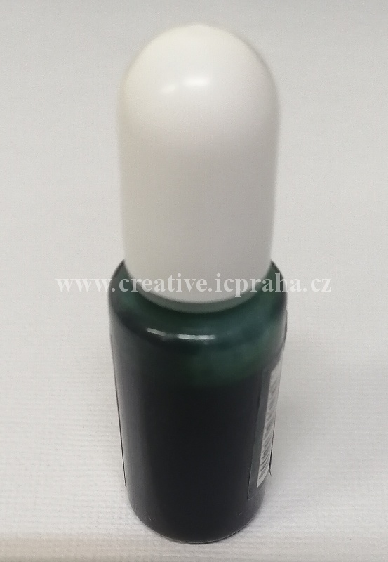 barva do pryskyřice 10ml  - zelená
